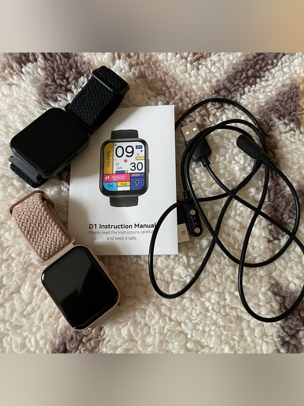RUIMEN Smart Watches for Women/Men, Bluetooth Calls, Fitness Tracker and more.
